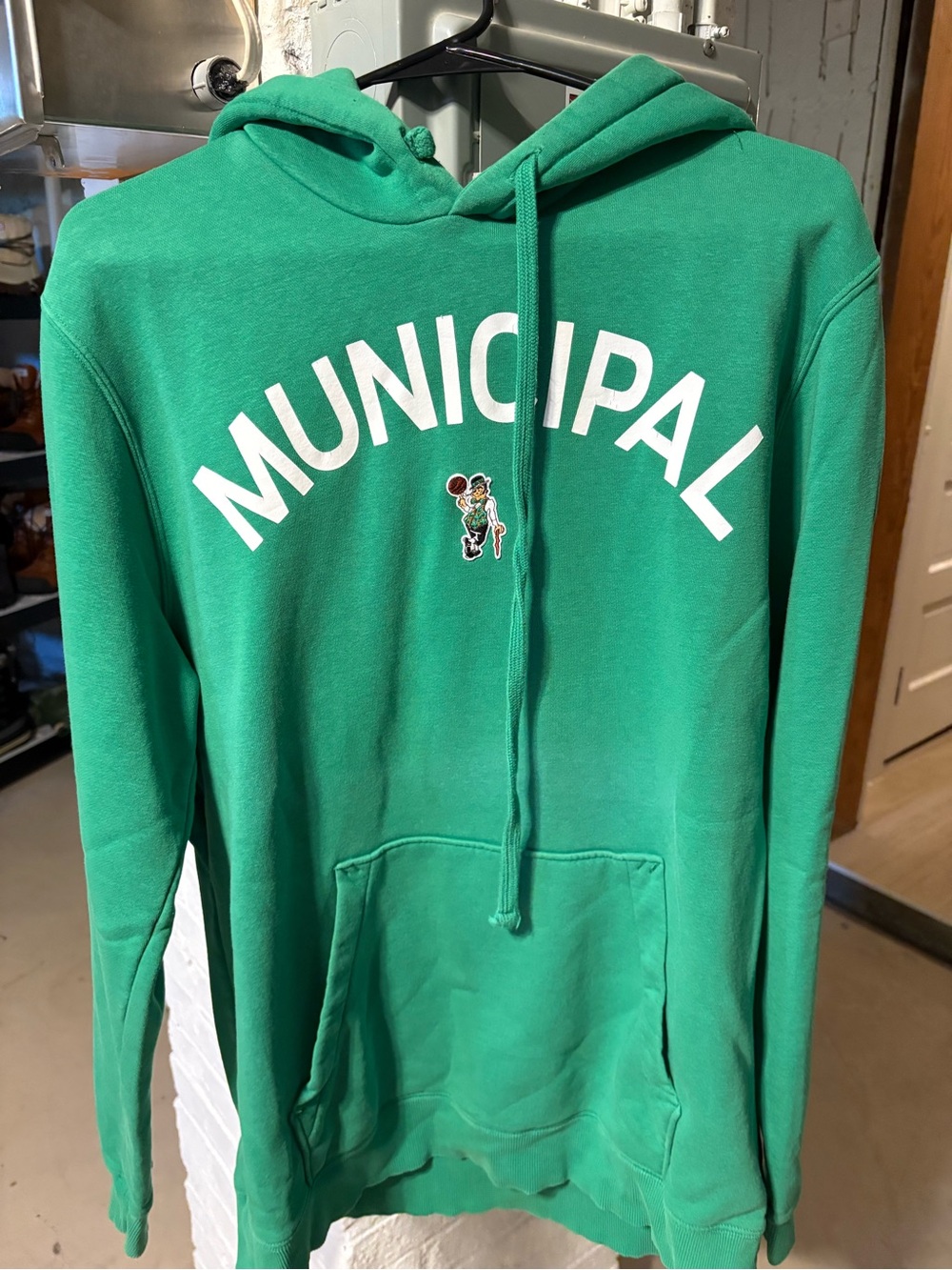 Municipal Green Celtics Hoodie Sweatshirt - Men's Pullover